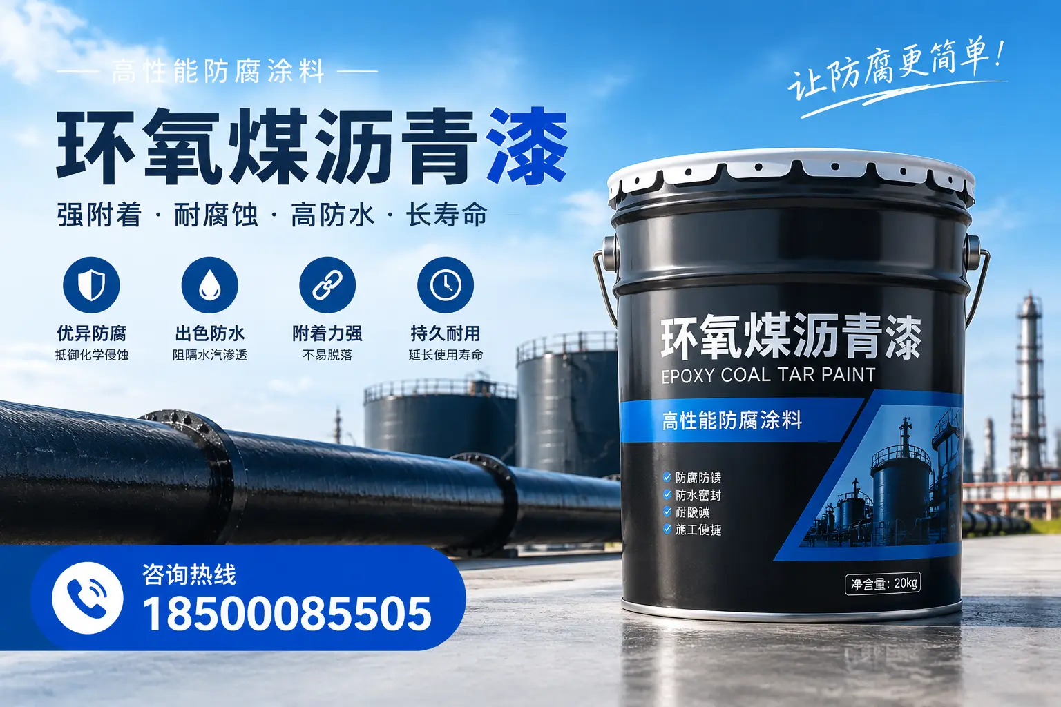 如何选择合适的环氧煤沥青漆?景德镇用户必看技巧